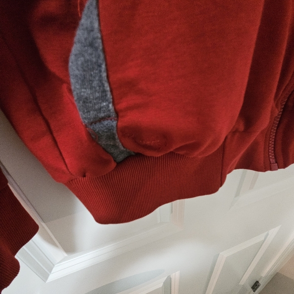 Men's Energie Red Medium Athletic Jacket - Picture 5 of 5